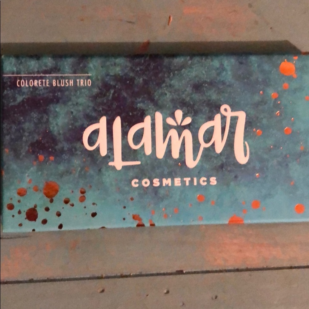 Alamar Blush trio & ciate London eyeshadow